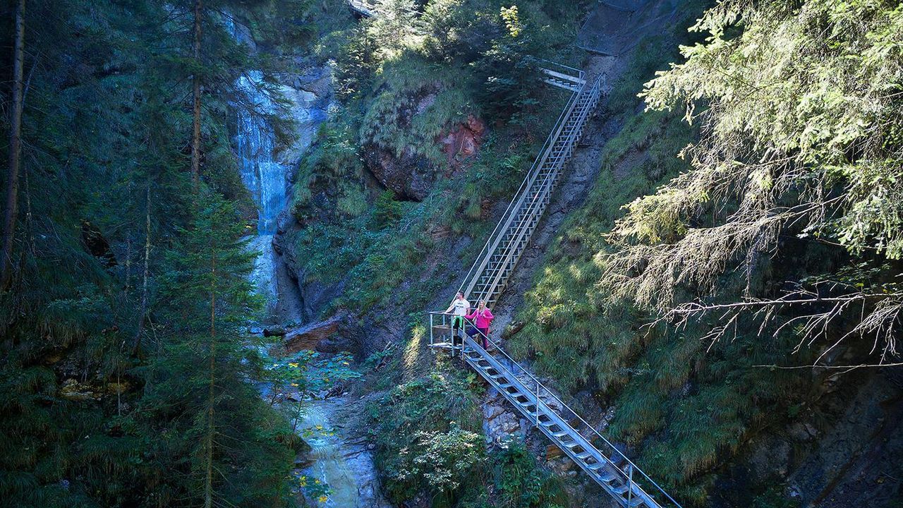 Wasserfallweg Nesselwang Wasserfallweg Nesselwang